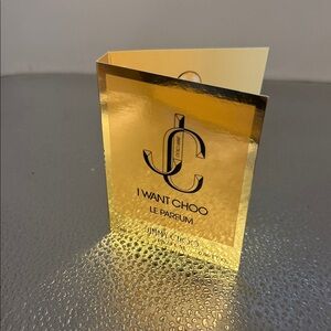 Jimmy Choo I Want Choo Le Parfum in Gold Packaging